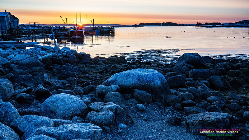 Peggy's Cove Sunset 714